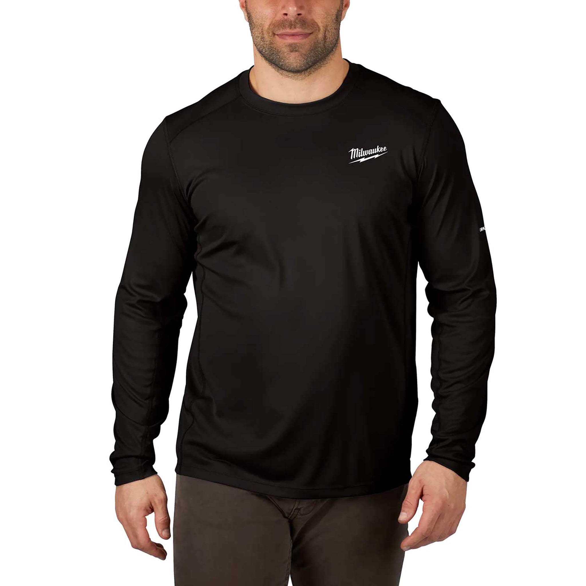 Milwaukee WORKSKIN Lightweight Long Sleeve Shirt black workwear 415B